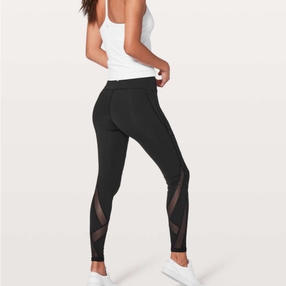 Lululemon Wunder Under Hi-Rise Tight *Mesh 28"
Black Black High-Waisted Leggings - Picture 9 of 15